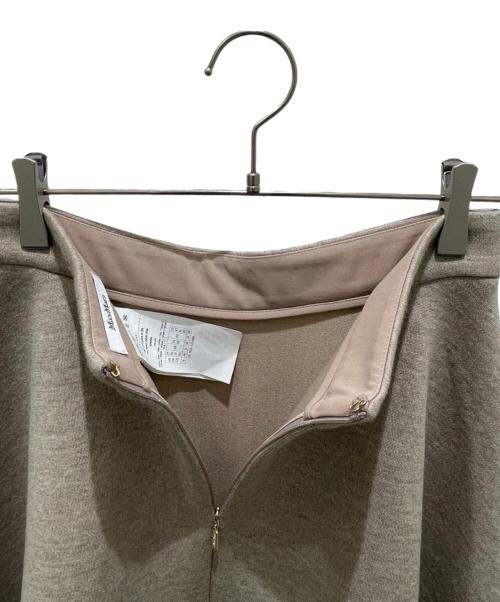 MaxMara（マックスマーラ）MaxMara (マックスマーラ) テクニカル ウール ジャージー スカート サンドベージュ サイズ:40の古着・服飾アイテム
