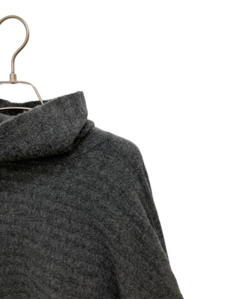 theory（セオリー）theory (セオリー) ニットポンチョ グレー サイズ:FREEの古着・服飾アイテム