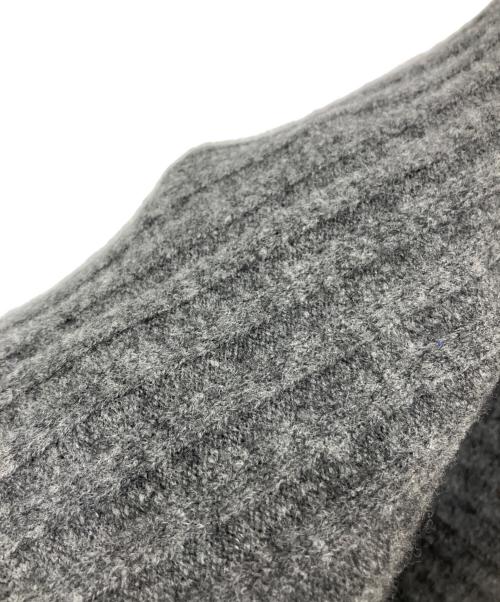 theory（セオリー）theory (セオリー) ニットポンチョ グレー サイズ:FREEの古着・服飾アイテム