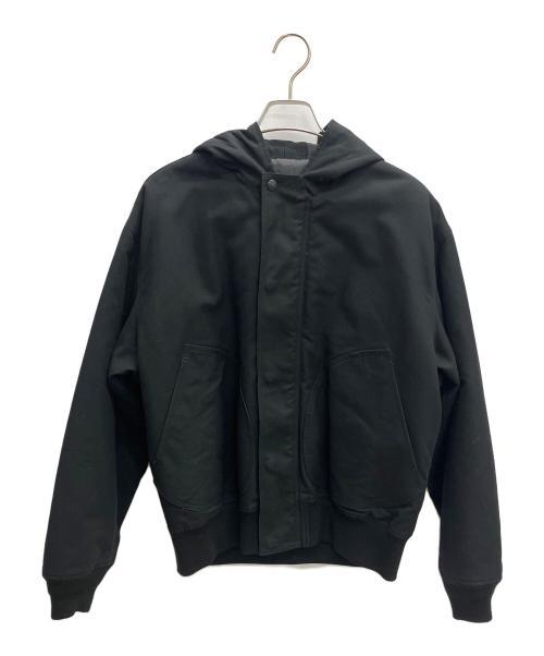 N.HOOLYWOOD（エヌ ハリウッド）N.HOOLYWOOD (エヌ ハリウッド) PRIMALOFT フーデッドデッキジャケット ブラック サイズ:40の古着・服飾アイテム