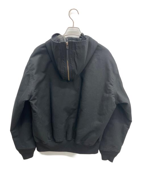 N.HOOLYWOOD（エヌ ハリウッド）N.HOOLYWOOD (エヌ ハリウッド) PRIMALOFT フーデッドデッキジャケット ブラック サイズ:40の古着・服飾アイテム