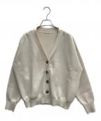 L'appartementアパルトモン）の古着「Knit Vneck Cardigan」｜アイボリー