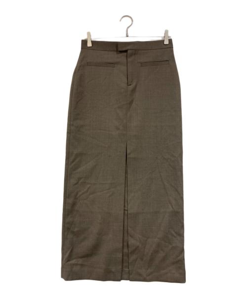 Filippa K（フィリッパコー）Filippa K (フィリッパコー) LONG TAILORED SKIRT ブラウン サイズ:34の古着・服飾アイテム