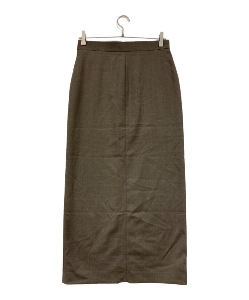 Filippa K（フィリッパコー）Filippa K (フィリッパコー) LONG TAILORED SKIRT ブラウン サイズ:34の古着・服飾アイテム