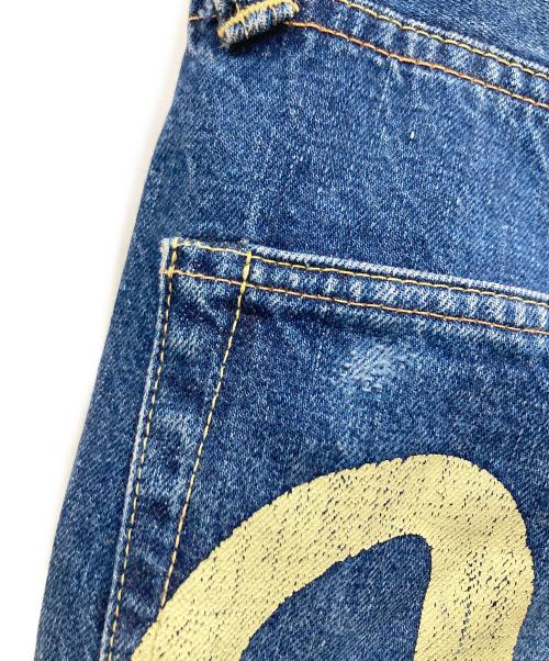 EVISU（エヴィス）EVISU (エヴィス) SIOTANI BROTHERS (塩谷ブラザーズ) デニムパンツ インディゴ サイズ:36の古着・服飾アイテム
