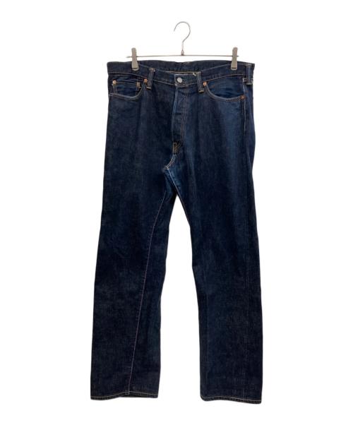MOMOTARO JEANS（桃太郎ジーンズ）MOMOTARO JEANS (桃太郎ジーンズ) 出陣クラシックストレートデニムパンツ インディゴ サイズ:W36の古着・服飾アイテム