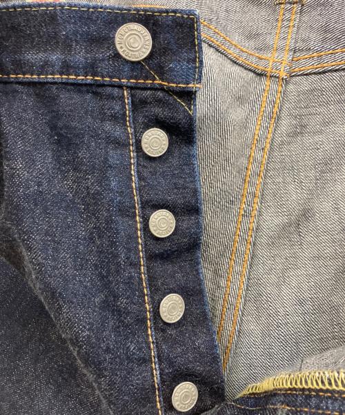MOMOTARO JEANS（桃太郎ジーンズ）MOMOTARO JEANS (桃太郎ジーンズ) 出陣クラシックストレートデニムパンツ インディゴ サイズ:W36の古着・服飾アイテム