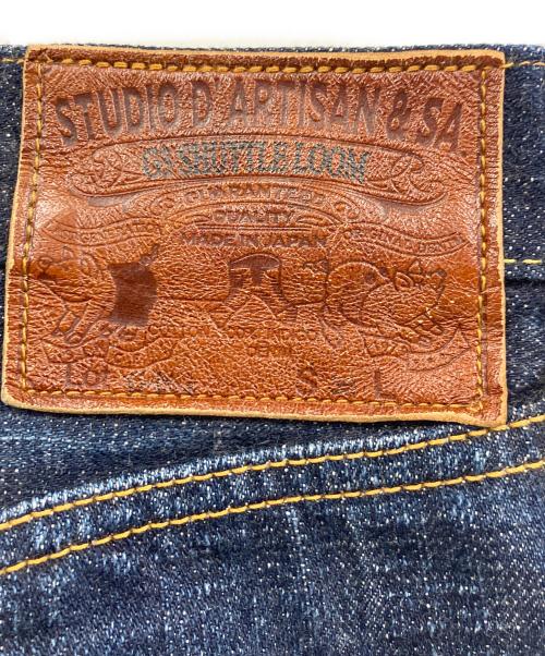 STUDIO D'ARTISAN（ステュディオダルチザン）STUDIO D'ARTISAN (ステュディオダルチザン) G3 タイトストレートジーンズ インディゴ サイズ:38の古着・服飾アイテム