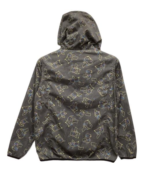 go slow caravan（ゴースローキャラバン）go slow caravan (ゴースローキャラバン) ピカチュウ柄ジャケット グレー サイズ:3の古着・服飾アイテム