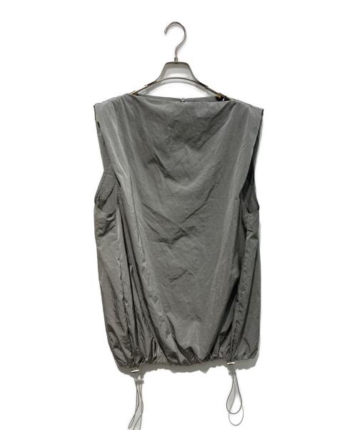 Little suzie（リトルスージー）Little suzie (リトルスージー) NYLON SHIMMER BALLOON TOP　LS52495T グレー サイズ:FREEの古着・服飾アイテム