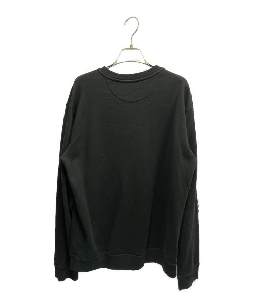 VALENTINO（ヴァレンティノ）VALENTINO (ヴァレンティノ) クルーネックスウェット ブラック サイズ:Lの古着・服飾アイテム
