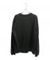 VALENTINO (ヴァレンティノ) クルーネックスウェット ブラック サイズ:L：22000円
