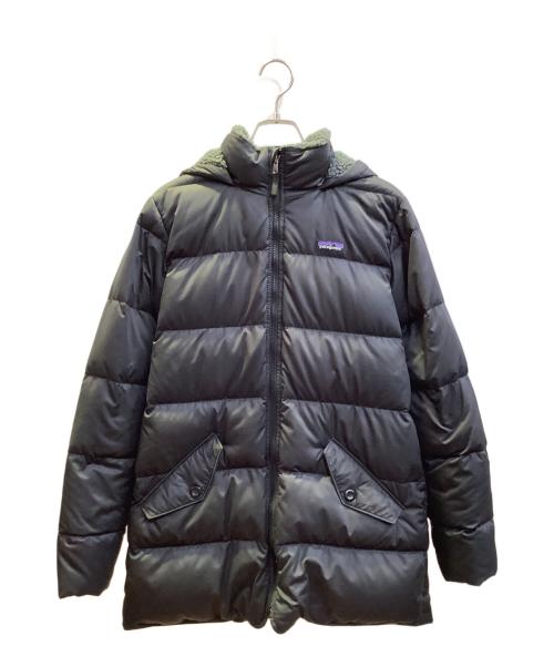 Patagonia（パタゴニア）Patagonia (パタゴニア) ガールズ・ダウン・パーカー ブラック サイズ:XXLの古着・服飾アイテム