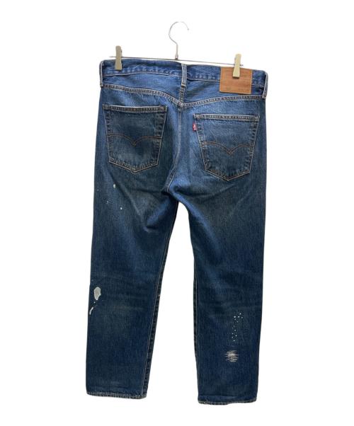 LEVI'S PReMIUM（リーバイス プレミアム）LEVI'S PReMIUM (リーバイス プレミアム) 501ペイント加工デニムパンツ ブルー サイズ:L81W32の古着・服飾アイテム