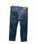 LEVI'S PReMIUM (リーバイス プレミアム) 501ペイント加工デニムパンツ ブルー サイズ:L81W32：10000円