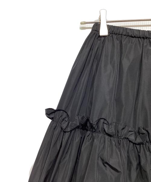 ENFOLD（エンフォルド）ENFOLD (エンフォルド) CUFF-HEME DHARMA SKIRT ブラック サイズ:36の古着・服飾アイテム