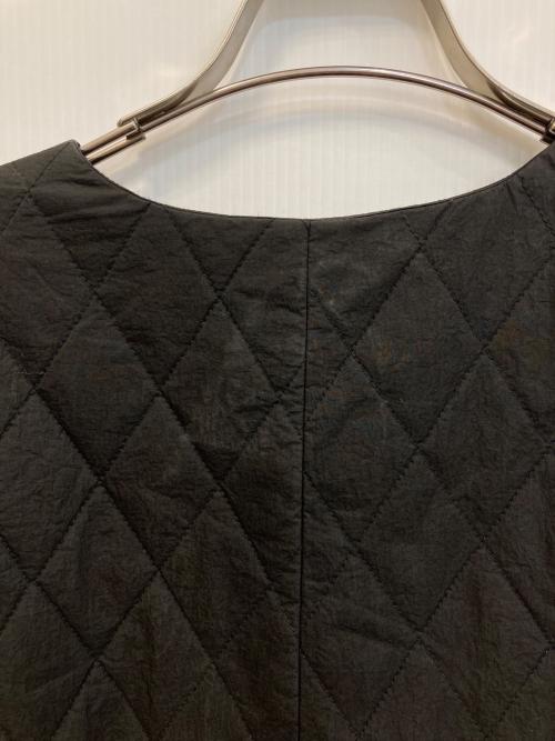 BEARDSLEY（ビアズリー）BEARDSLEY (ビアズリー) バルーン袖キルトコート ブラック サイズ:freeの古着・服飾アイテム