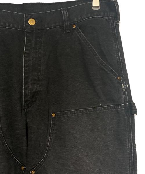 SAINT MICHAEL（セントマイケル）SAINT MICHAEL (セントマイケル) 25SS DOUBLE KNEE PANTS ブラック サイズ:Mの古着・服飾アイテム