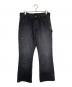 SAINT MICHAEL（セントマイケル）の古着「25SS DOUBLE KNEE PANTS」｜ブラック