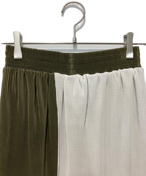 OMMO（オーエムエムオー）OMMO (オーエムエムオー) LAYERED PLEATS PT ミックス サイズ:36の古着・服飾アイテム