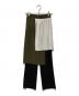 OMMO (オーエムエムオー) LAYERED PLEATS PT ミックス サイズ:36：10000円
