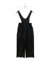 CLANE (クラネ) DEEP U NECK SALOPETTE ブラック サイズ:1 未使用品：9000円