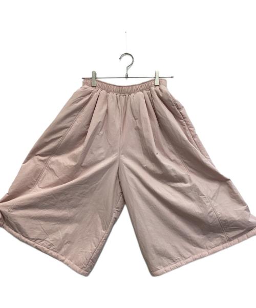 machatt（マチャット）machatt (マチャット) 25AW パファーキュロットパンツ ピンク サイズ:無しの古着・服飾アイテム