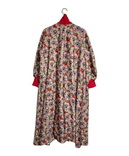 Yuko Higuchi（ユウコ ヒグチ）Yuko Higuchi (ユウコ ヒグチ) 眼花ジャージ ドレス/Jersey dress レッド サイズ:ーの古着・服飾アイテム