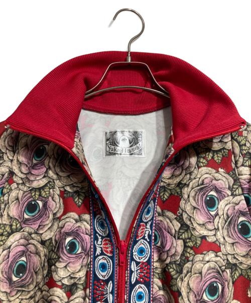 Yuko Higuchi（ユウコ ヒグチ）Yuko Higuchi (ユウコ ヒグチ) 眼花ジャージ ドレス/Jersey dress レッド サイズ:ーの古着・服飾アイテム
