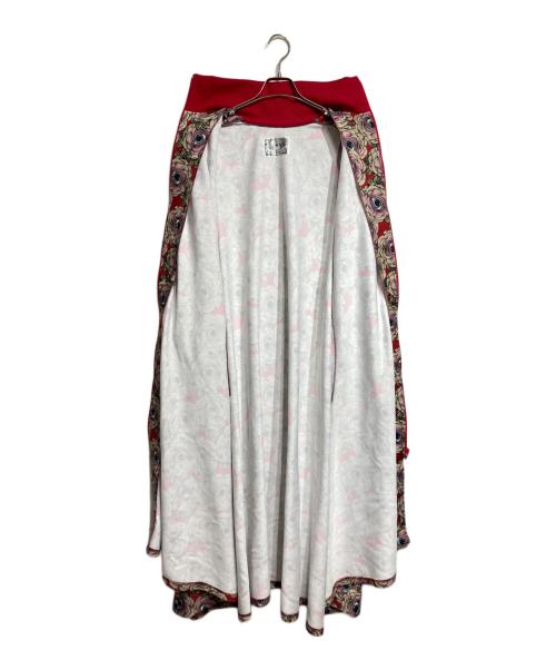 Yuko Higuchi（ユウコ ヒグチ）Yuko Higuchi (ユウコ ヒグチ) 眼花ジャージ ドレス/Jersey dress レッド サイズ:ーの古着・服飾アイテム