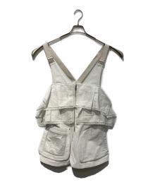 IRENE（アイレネ）の古着「Nappe Fisherman Vest 25S83003」｜ホワイト