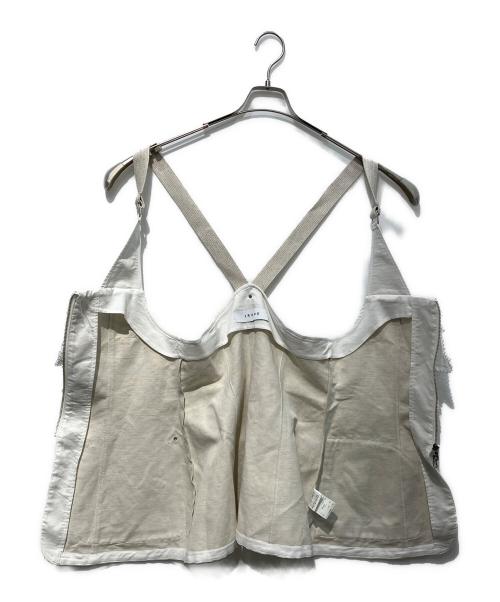 IRENE（アイレネ）IRENE (アイレネ) Nappe Fisherman Vest 25S83003 ホワイト サイズ:36の古着・服飾アイテム