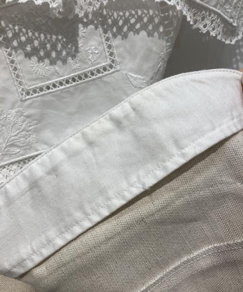 IRENE（アイレネ）IRENE (アイレネ) Nappe Fisherman Vest 25S83003 ホワイト サイズ:36の古着・服飾アイテム