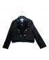 sacai（サカイ）の古着「25ss Denim x Matelasse Twill JK/スリットジャケット」｜ブラック