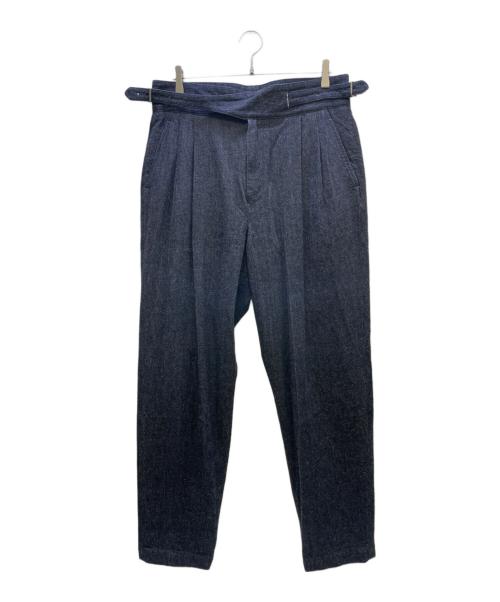 KURO（クロ）KURO (クロ) DENIM GURKA PANTS インディゴ サイズ:86cm (W34)の古着・服飾アイテム