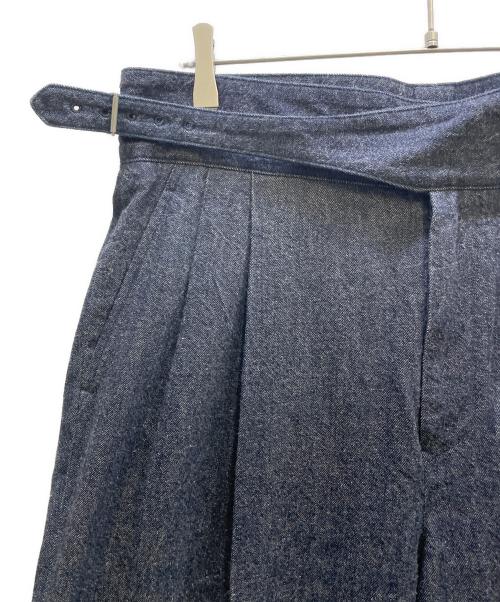 KURO（クロ）KURO (クロ) DENIM GURKA PANTS インディゴ サイズ:86cm (W34)の古着・服飾アイテム