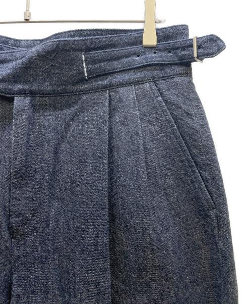 KURO（クロ）KURO (クロ) DENIM GURKA PANTS インディゴ サイズ:86cm (W34)の古着・服飾アイテム