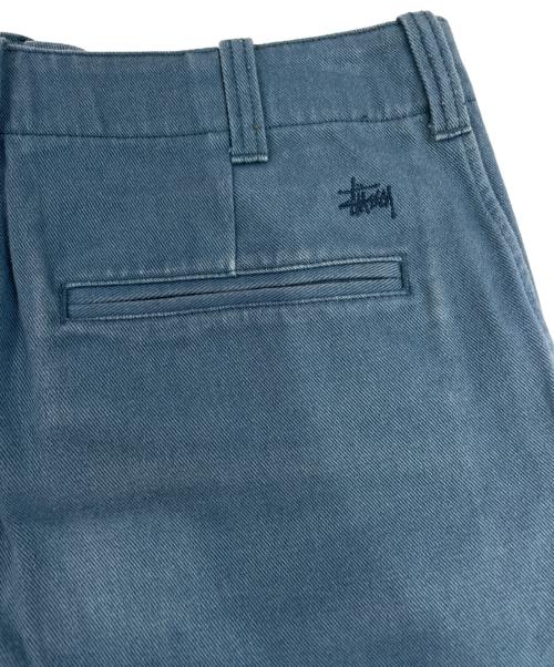 stussy（ステューシー）stussy (ステューシー) ワークパンツ ブルー サイズ:L71W28の古着・服飾アイテム