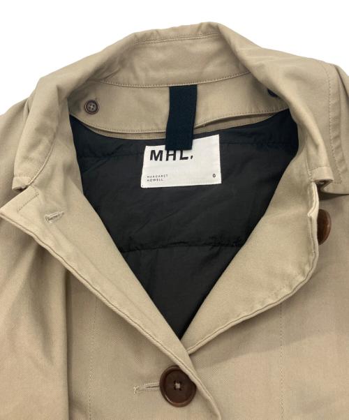 MHL（マーガレットハウエル）MHL (マーガレットハウエル) PROOFED COTTON NYLON TWILL ベージュの古着・服飾アイテム