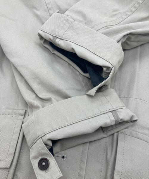 MHL（マーガレットハウエル）MHL (マーガレットハウエル) PROOFED COTTON NYLON TWILL ベージュの古着・服飾アイテム