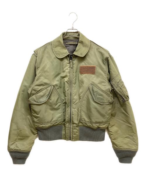 AVIREX（アヴィレックス）AVIREX (アヴィレックス) フライトジャケット オリーブ サイズ:Sの古着・服飾アイテム
