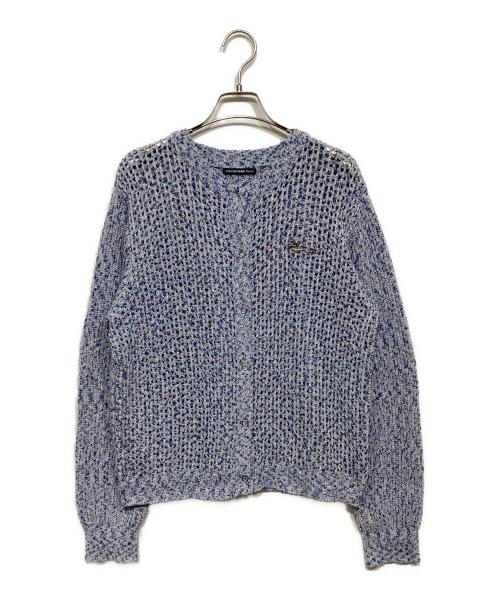 VIVIENNE TAM（ヴィヴィアンタム）VIVIENNE TAM (ヴィヴィアンタム) WL ミックスコイルツインニット ブルー サイズ:38の古着・服飾アイテム
