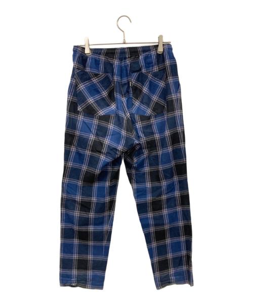 ROTTWEILER（ロットワイラー）ROTTWEILER (ロットワイラー) R9 NEL CHECK PANTS ブルー サイズ:SIZE Sの古着・服飾アイテム