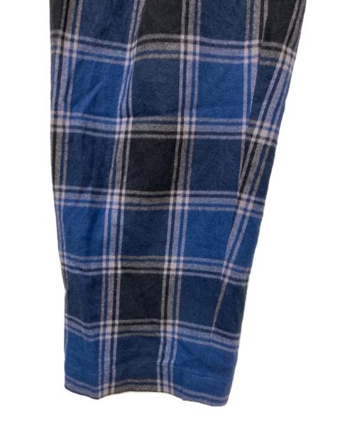 ROTTWEILER（ロットワイラー）ROTTWEILER (ロットワイラー) R9 NEL CHECK PANTS ブルー サイズ:SIZE Sの古着・服飾アイテム