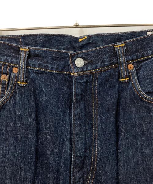 EVISU（エヴィス）EVISU (エヴィス) カモメデニムハーフパンツ インディゴ サイズ:W32　81㎝の古着・服飾アイテム