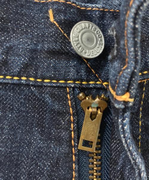 EVISU（エヴィス）EVISU (エヴィス) カモメデニムハーフパンツ インディゴ サイズ:W32　81㎝の古着・服飾アイテム