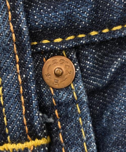 EVISU（エヴィス）EVISU (エヴィス) カモメデニムハーフパンツ インディゴ サイズ:W32　81㎝の古着・服飾アイテム