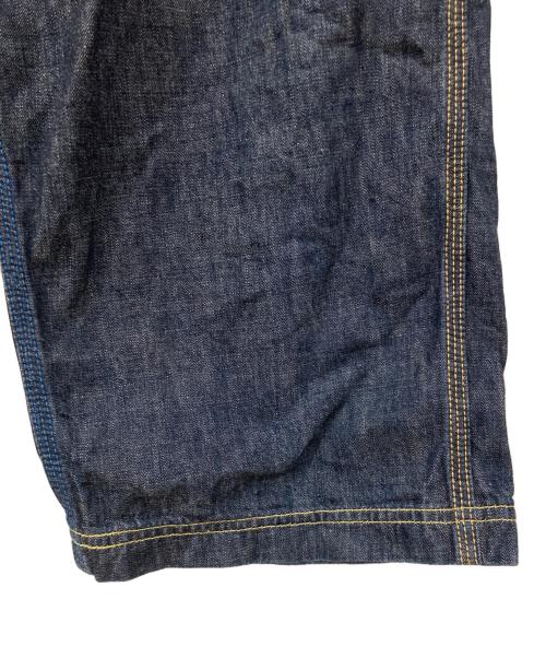 MOMOTARO JEANS（桃太郎ジーンズ）MOMOTARO JEANS (桃太郎ジーンズ) EASY NAVY (イージーネービー) 特濃デニムクロップドパンツ インディゴ サイズ:W36　91㎝の古着・服飾アイテム