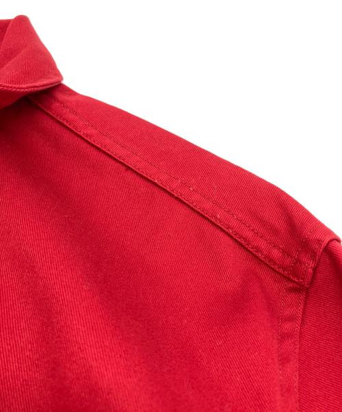 whitesville（ホワイツビル）whitesville (ホワイツビル) Letterman Dog Ear Jacket レッド サイズ:SIZE 38の古着・服飾アイテム