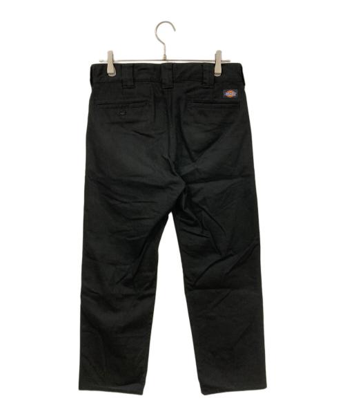 Dickies（ディッキーズ）Dickies (ディッキーズ) RHC Ron Herman (アールエイチシー ロンハーマン) 別注ストレッチツイルワークチノパンツ ブラック サイズ:W32　81㎝の古着・服飾アイテム